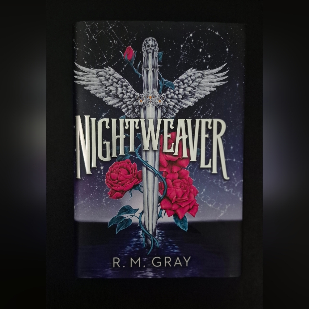 Hardcover Sprayed Edge, Nightweaver Book by R.M. Gray